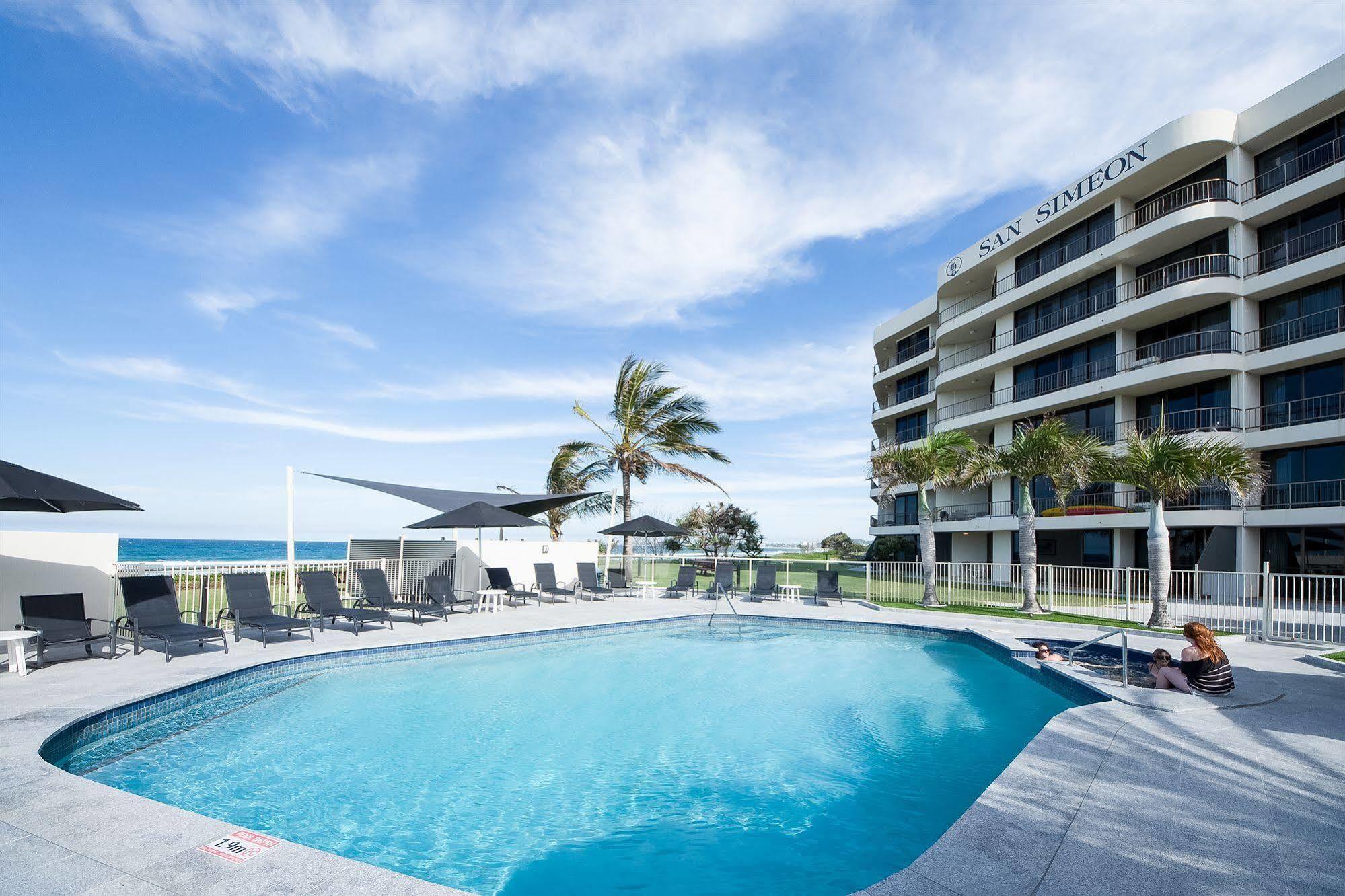 San Simeon Beachfront Apartments Tugun Gold Coast Exteriér fotografie